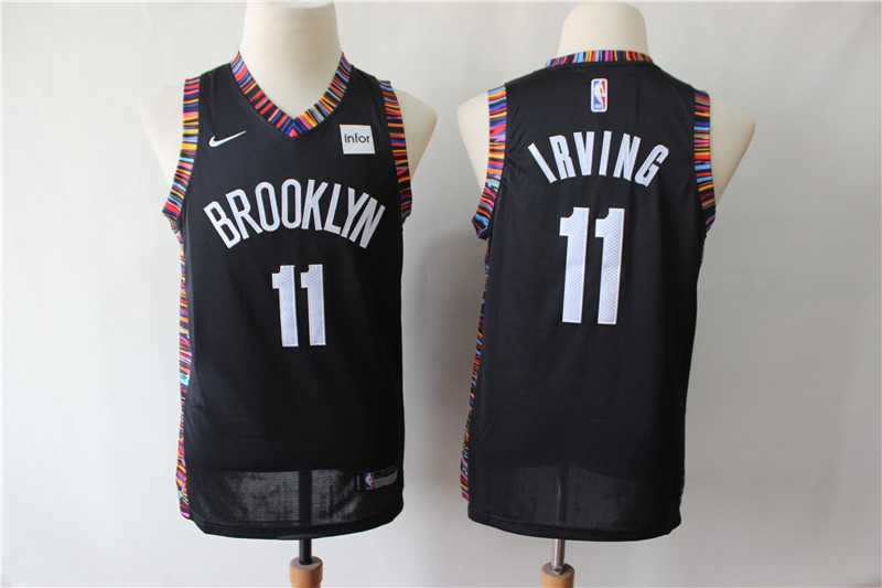Nets 11 Kyrie Irving Black Youth City Edition Nike Swingman Jersey,We sell and wholesale Nets 11 Kyrie Irving Black Youth City Edition Nike Swingman Jersey on line form chian!
